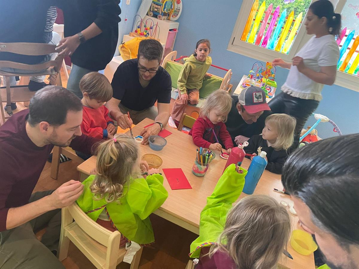 Bild 9: Montessori Kindergarten Blumenwiese, Krippenbetreuung Stadt Zürich, Kreis 6