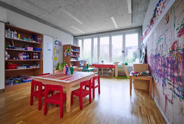 Bild 4: GFZ Kita 11a, Kindertagesstätte zentral in Zürich Seebach